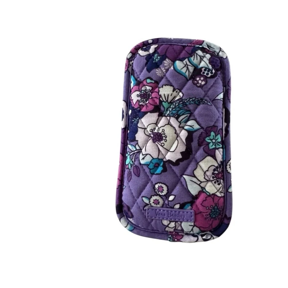 Vera Bradley sunglass case/Cover in the Enchanted Garden pattern